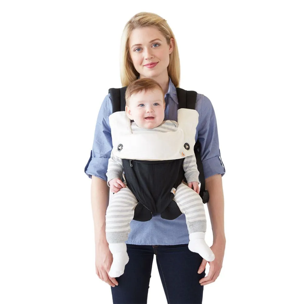 [1 year local warranty] Ergobaby Four Position 360 Carrier Teething Pad & Bib - Natural