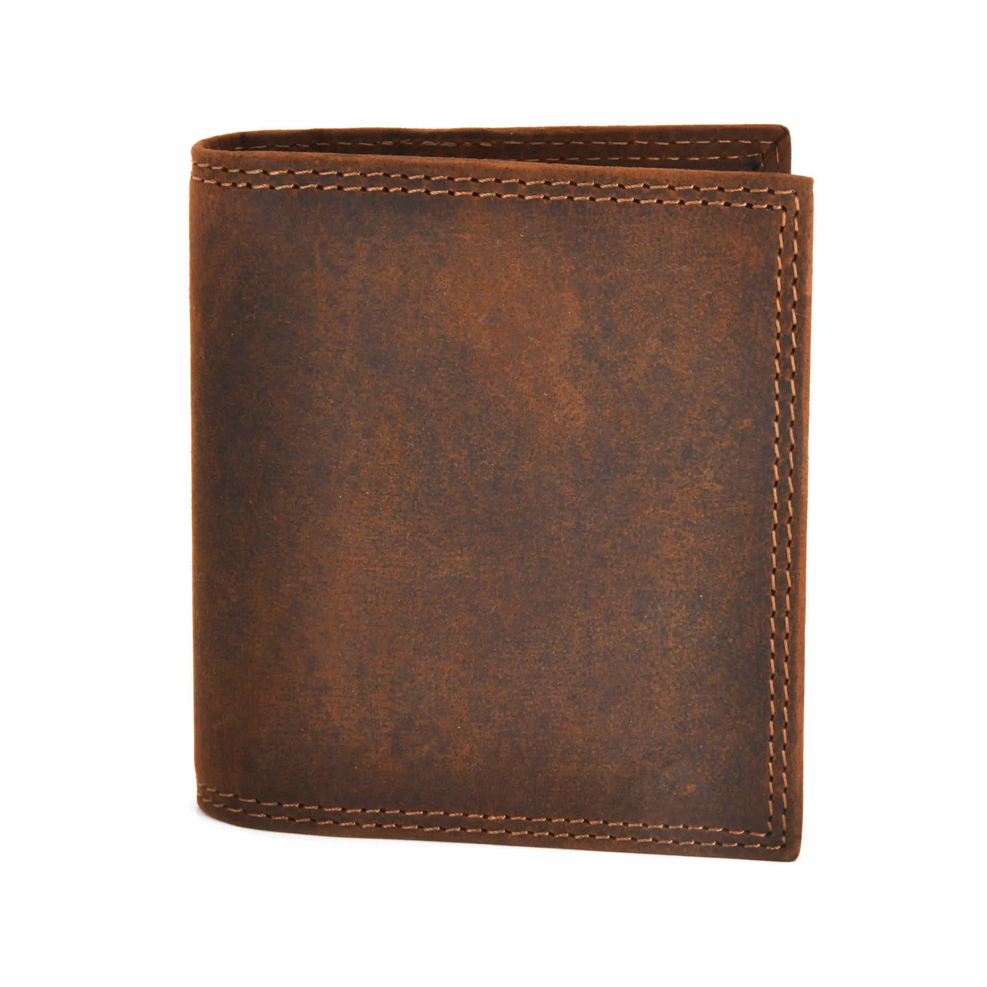 300703-BR Slim Credit Card Case in Brown Leather | Style n Craft