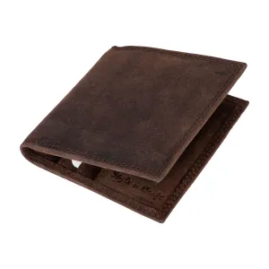 300703-BR Slim Credit Card Case in Brown Leather | Style n Craft