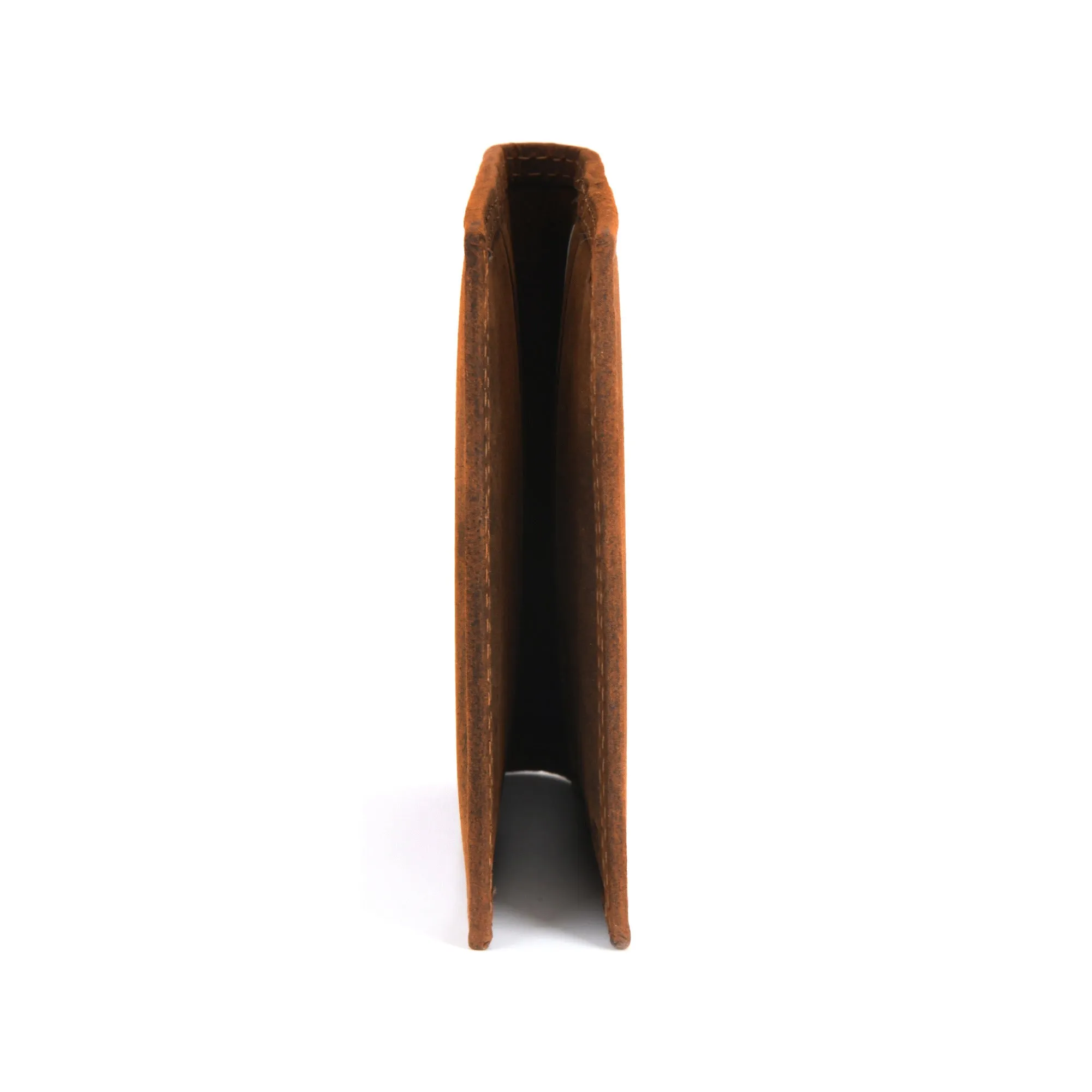 300703-BR Slim Credit Card Case in Brown Leather | Style n Craft