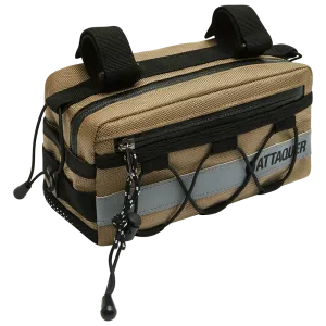 Adventure Handlebar Bag Square - Tan