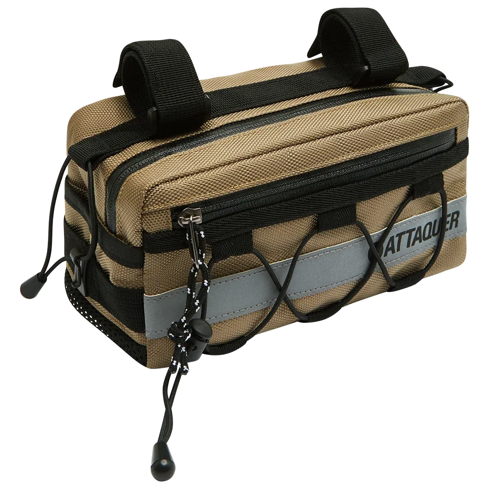 Adventure Handlebar Bag Square - Tan