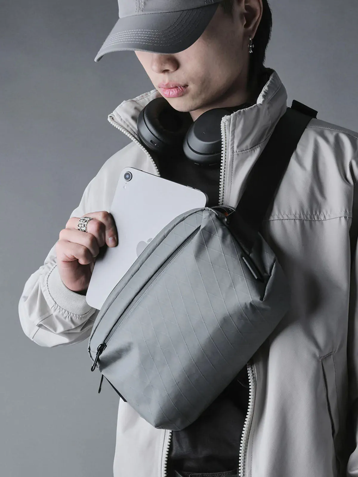 Alpaka Go Sling Mini Limited Edition Slate Grey VX21