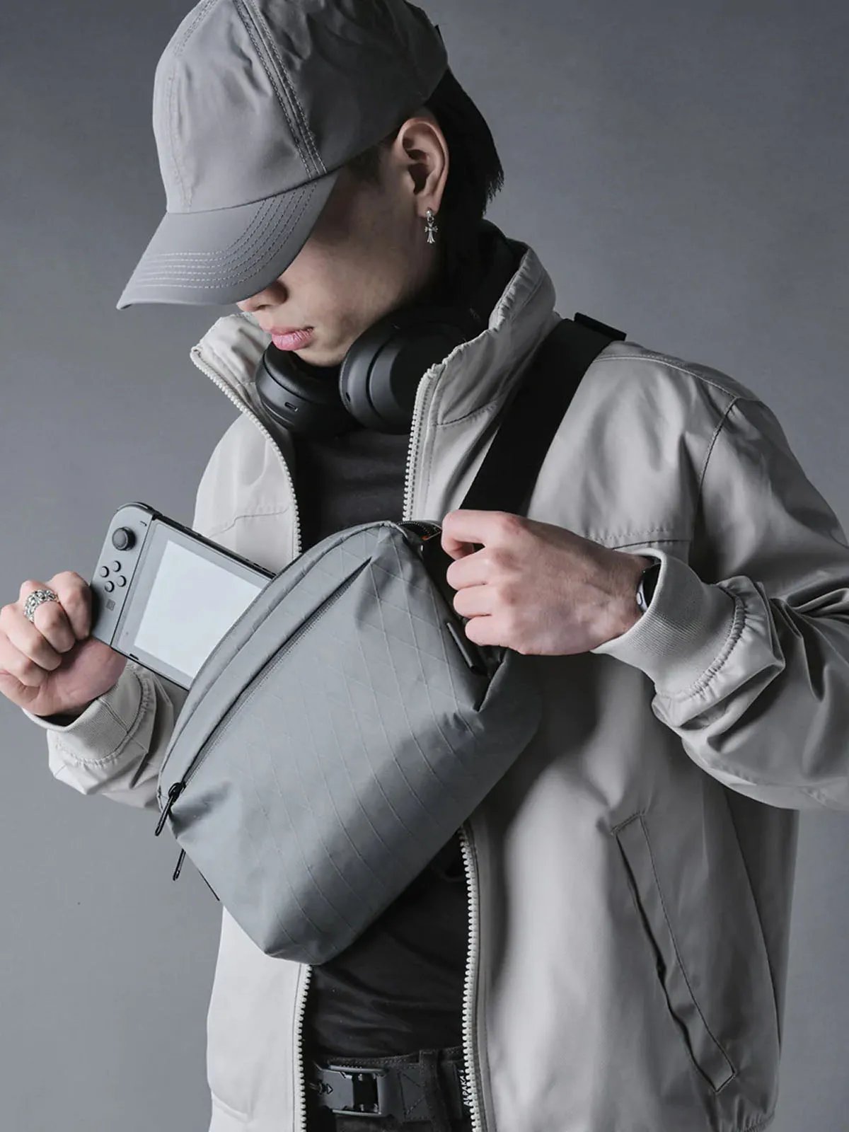 Alpaka Go Sling Mini Limited Edition Slate Grey VX21