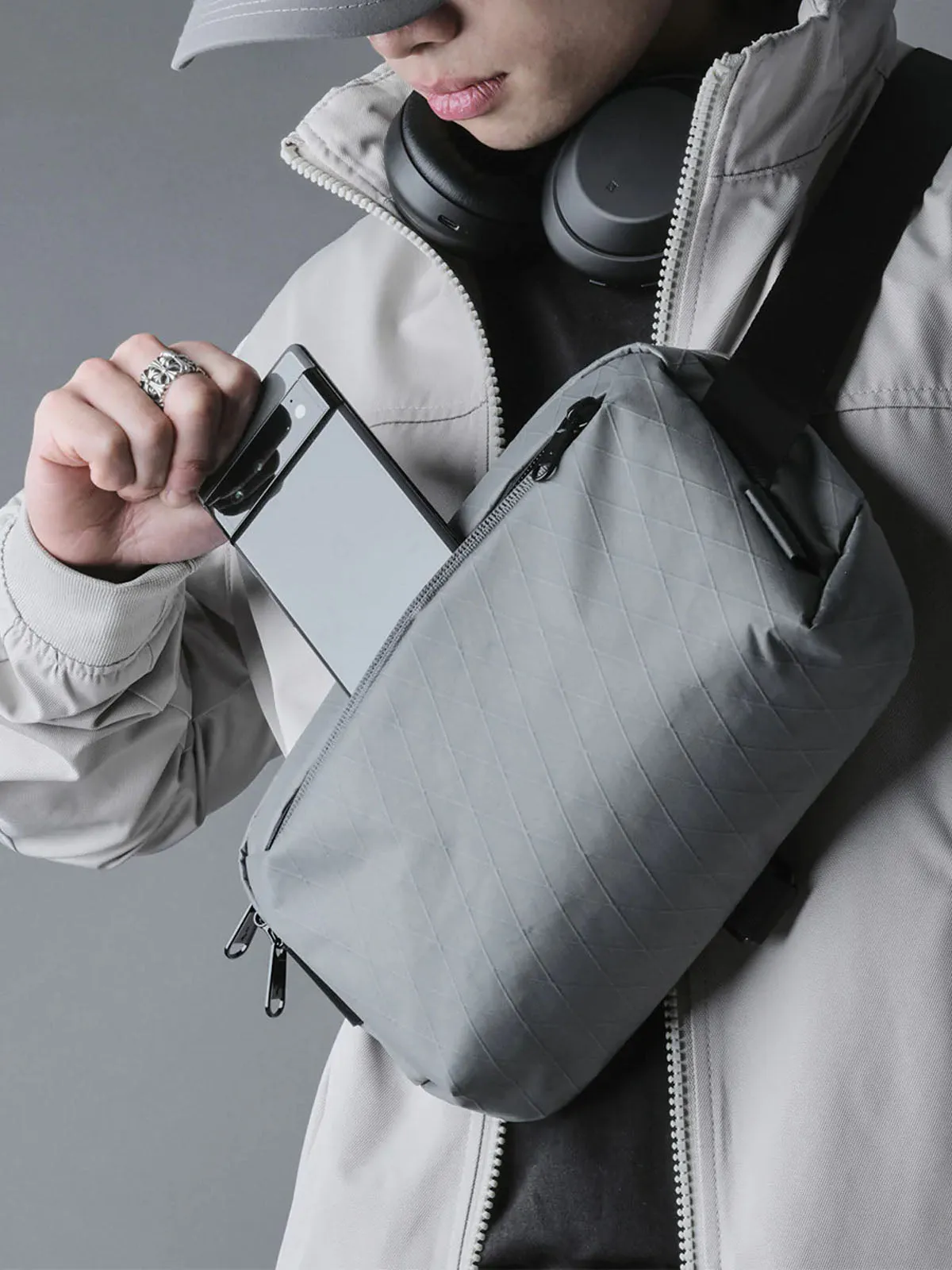 Alpaka Go Sling Mini Limited Edition Slate Grey VX21