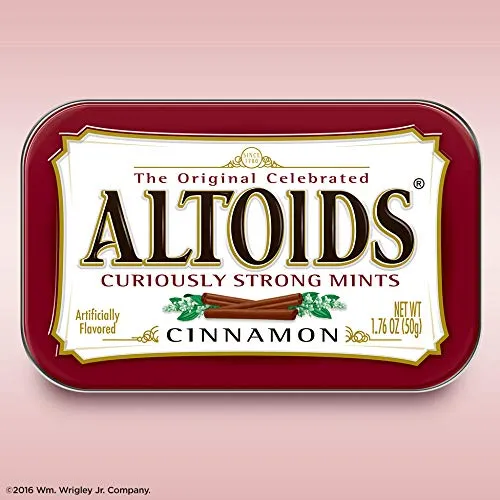 Altoids Cinnamon Mints, 1.76 ounce (12 Packs)