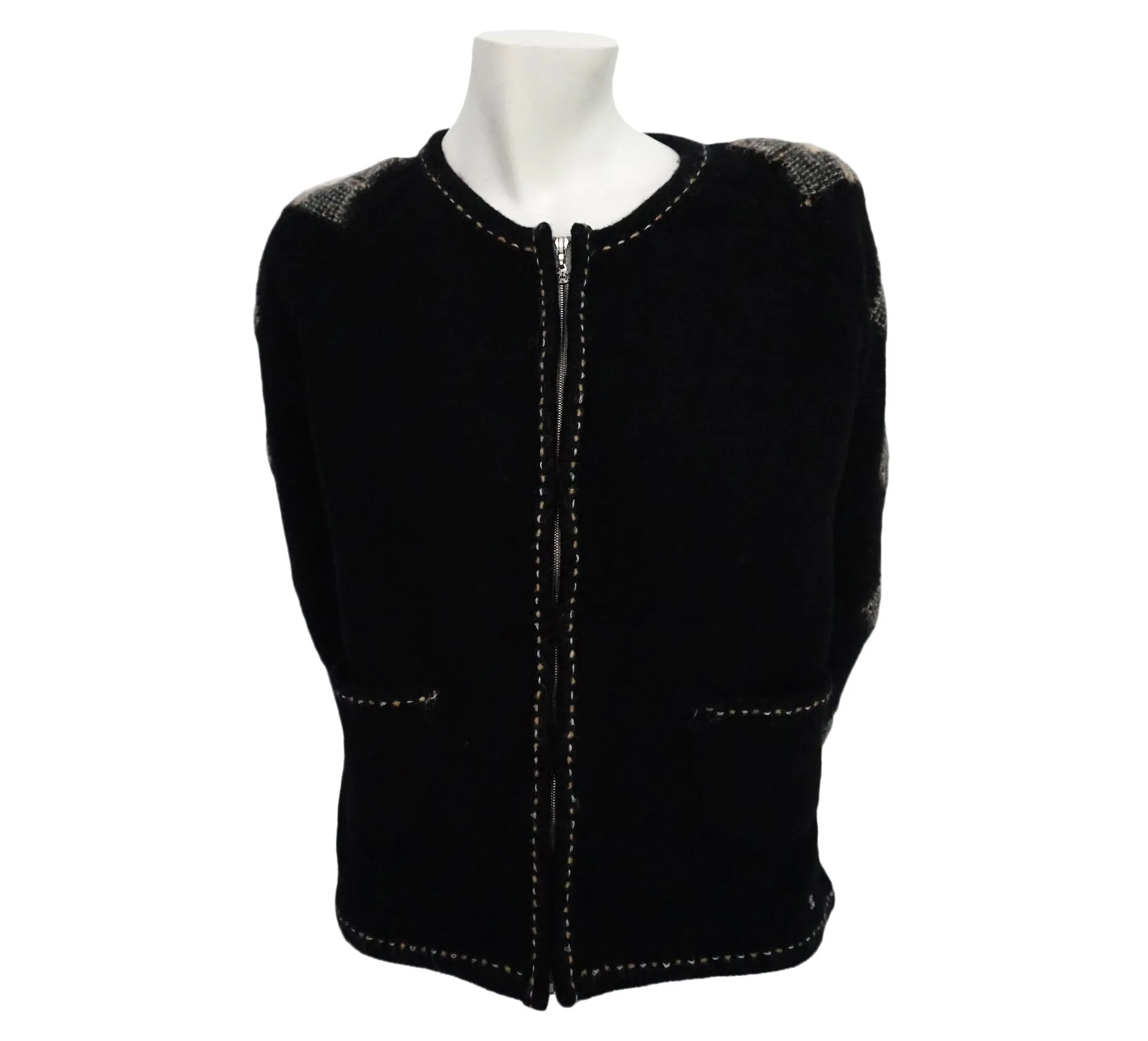 Authentic Chanel Runway Wool Sweater Size 42