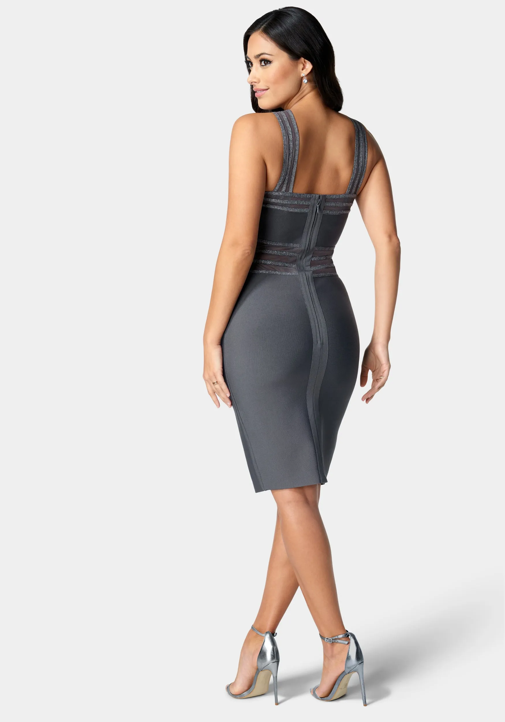 Bandage Cross Front Dress