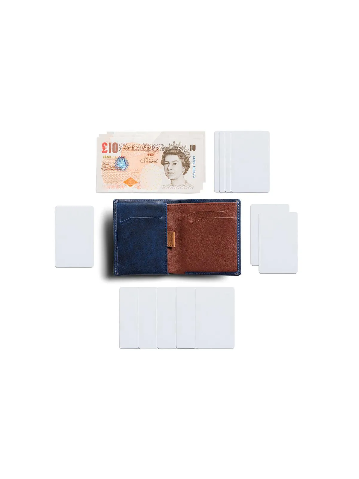 Bellroy Note Sleeve Wallet Ocean RFID