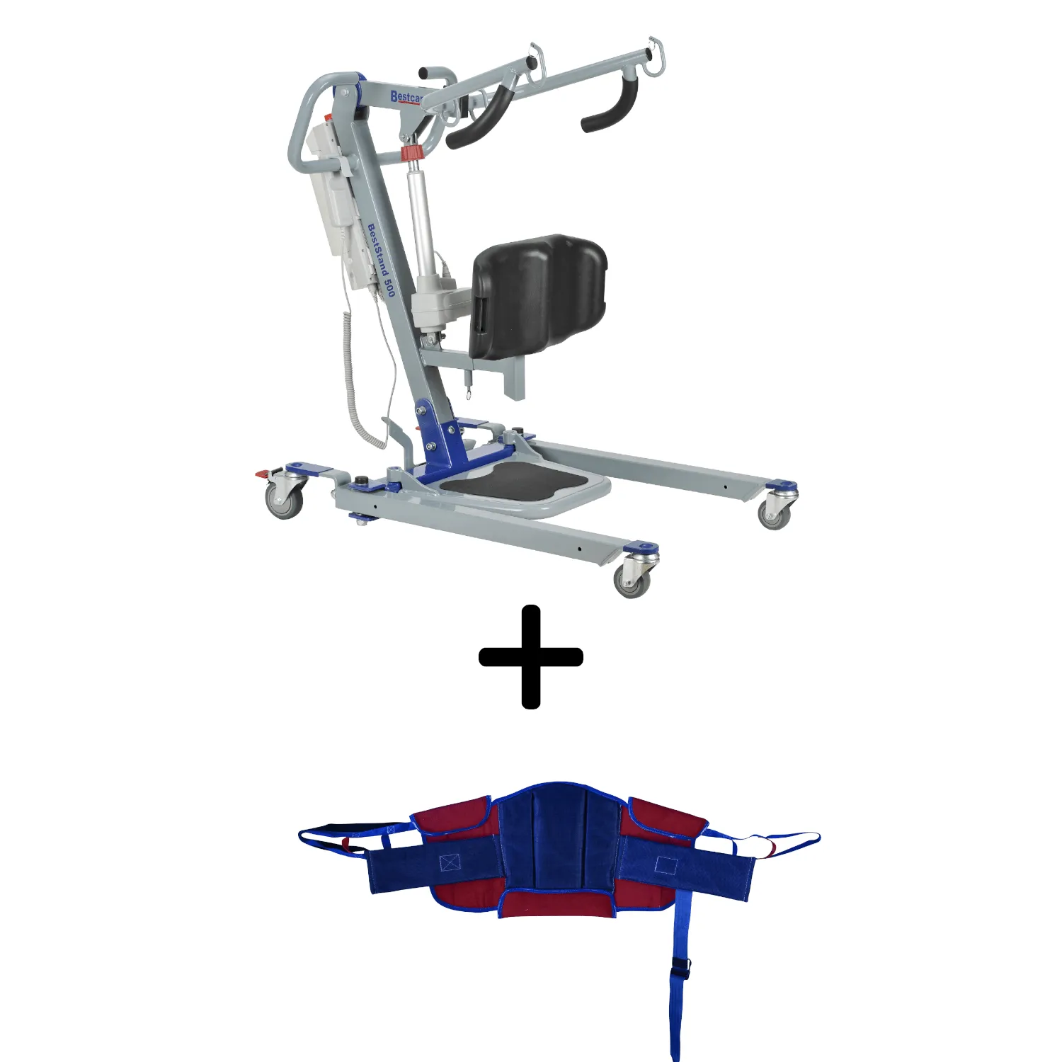 Bestcare SA500 Full Electric Stand Assist (Sit-to-Stand) Patient Lift 500lb