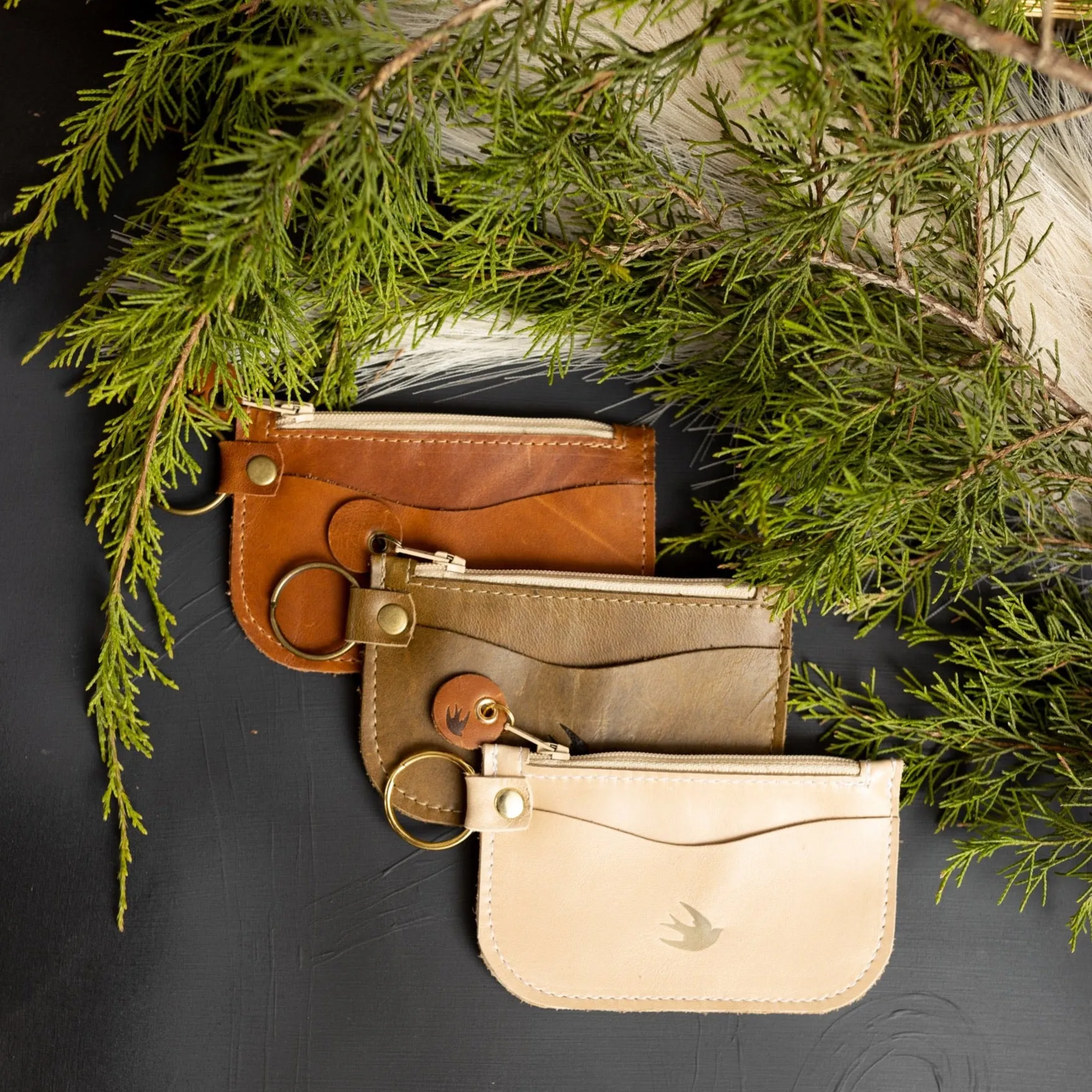 Bishop Key- Coin and Card Pouch - Multiple Options