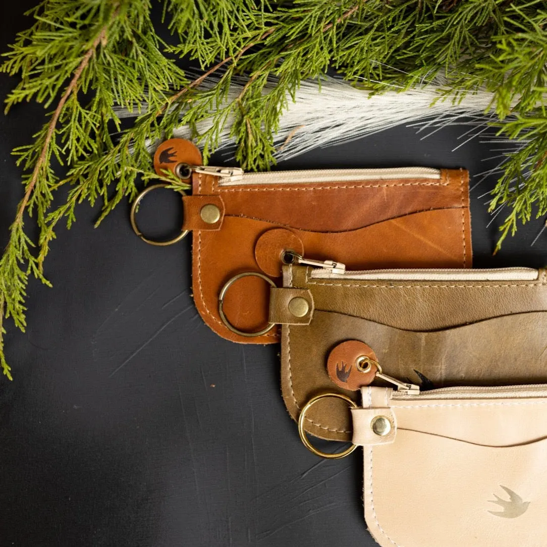Bishop Key- Coin and Card Pouch - Multiple Options