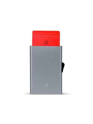 C-Secure Aluminium RFID Cardholder Grey
