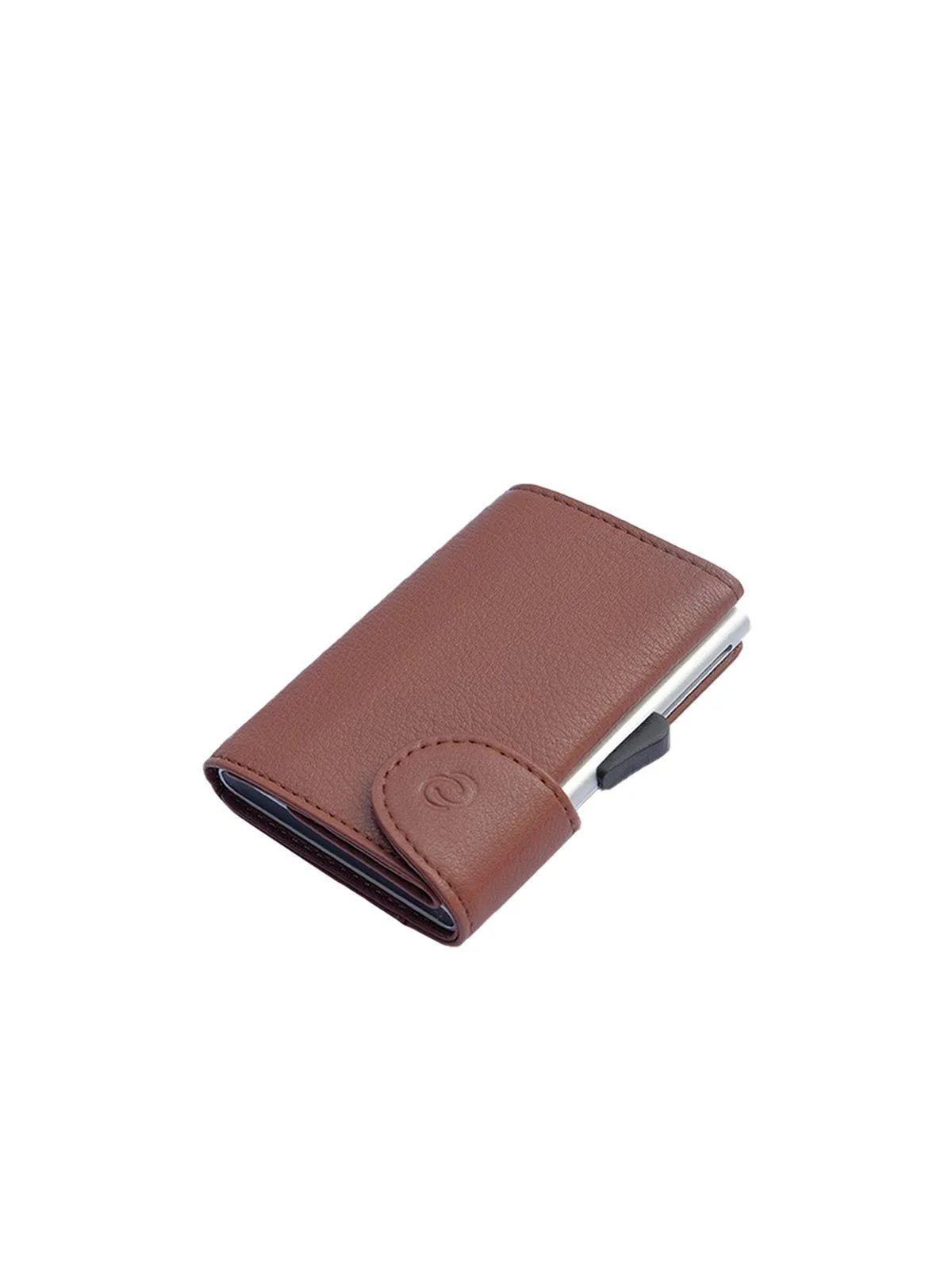 C-Secure Italian Leather RFID Wallet Bruciato
