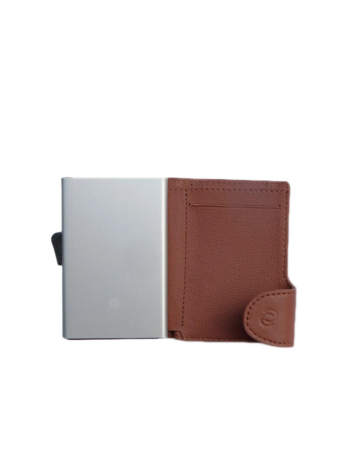 C-Secure Italian Leather RFID Wallet Bruciato