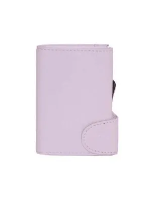 C-Secure Italian Leather RFID Wallet Candy Pink
