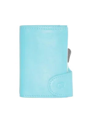 C-Secure Italian Leather RFID Wallet Zaffiro