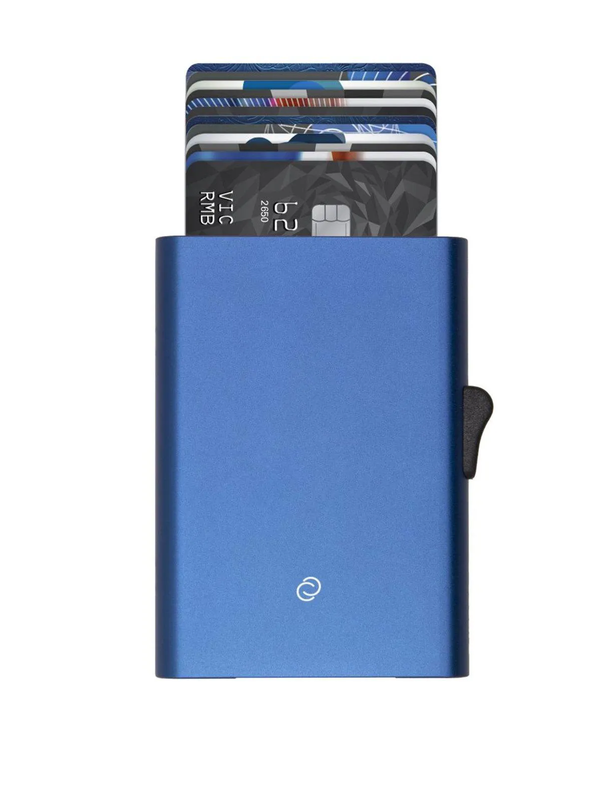 C-Secure XL Aluminium RFID Cardholder Blue