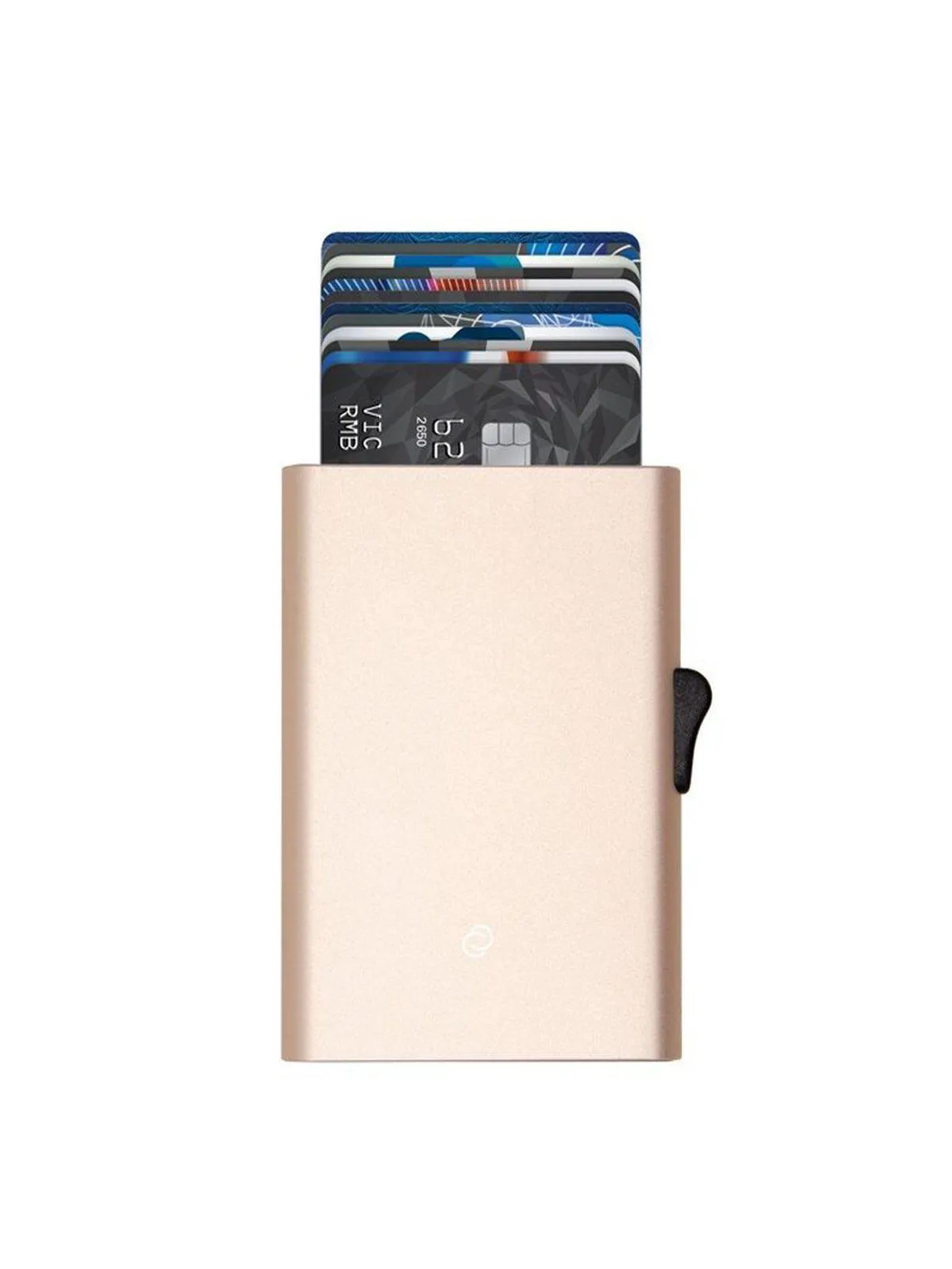 C-Secure XL Aluminium RFID Cardholder Champagne Gold