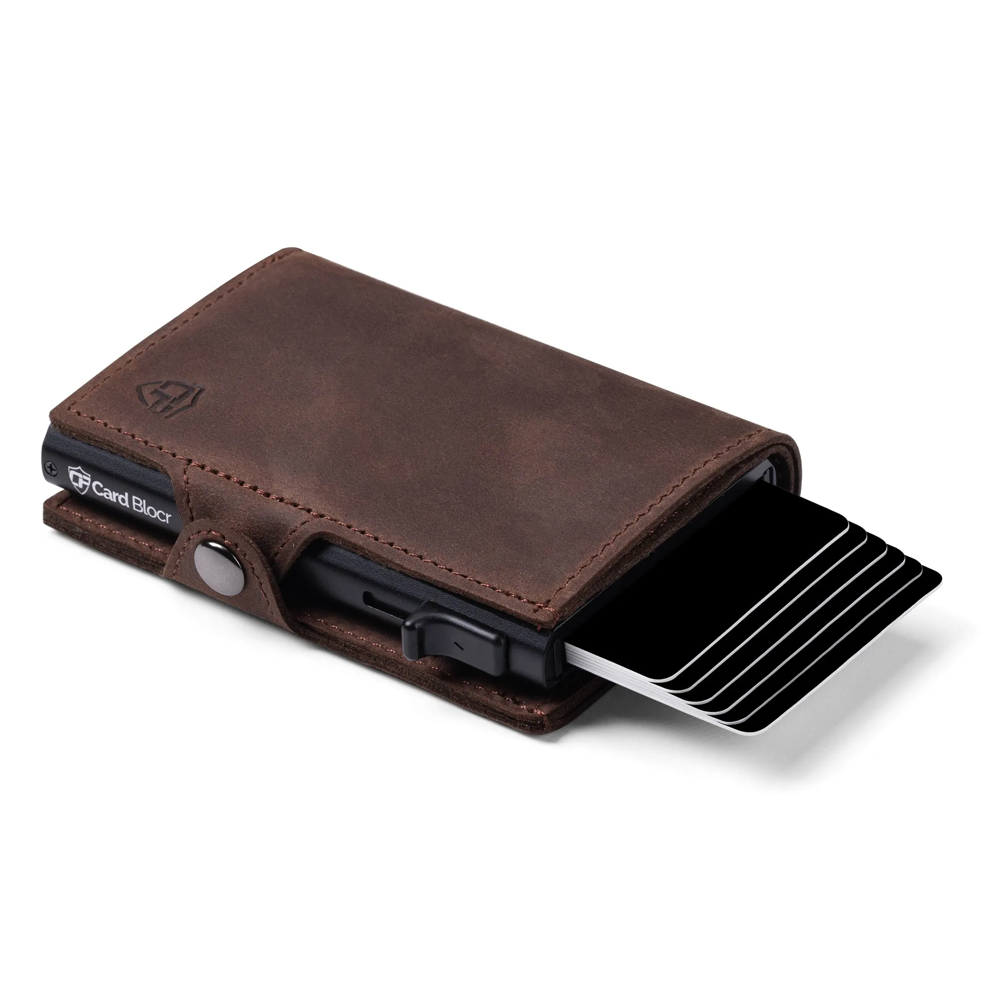 Card Blocr Magnetic iPhone Wallet - Pop Up Magsafe Wallet, Thin Metal Card Holder for iPhone 15/14/13/12 Series - LIFETIME GUARANTEE