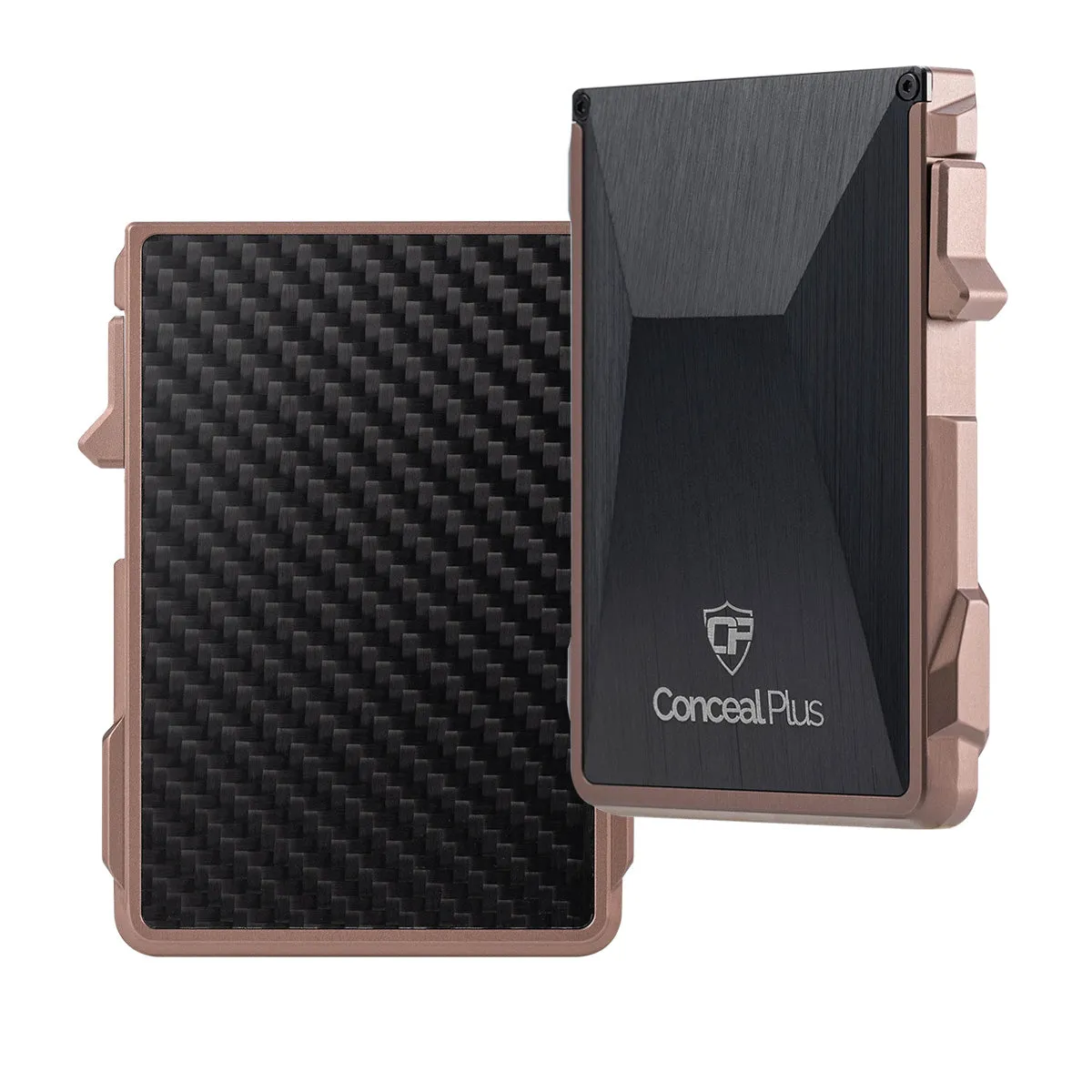 Card Blocr Slim Aluminum Tactical Wallet for Men, Minimalist Design with RFID Blocking Security - LIFETIME WARRANTY