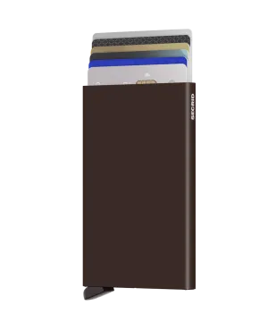 Card Protector-Brown RFID Secure
