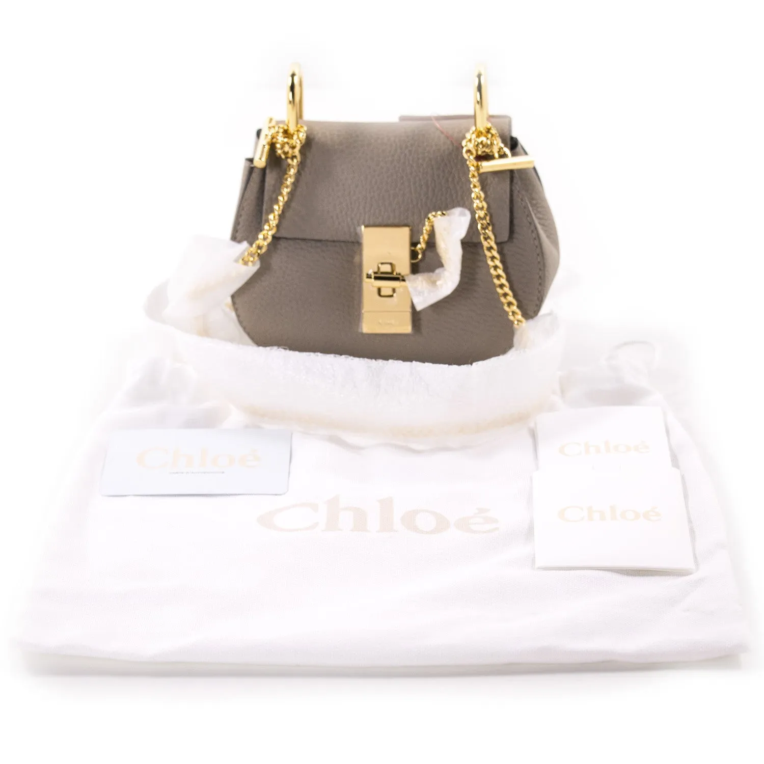 Chloé Nano Drew Shoulder Bag