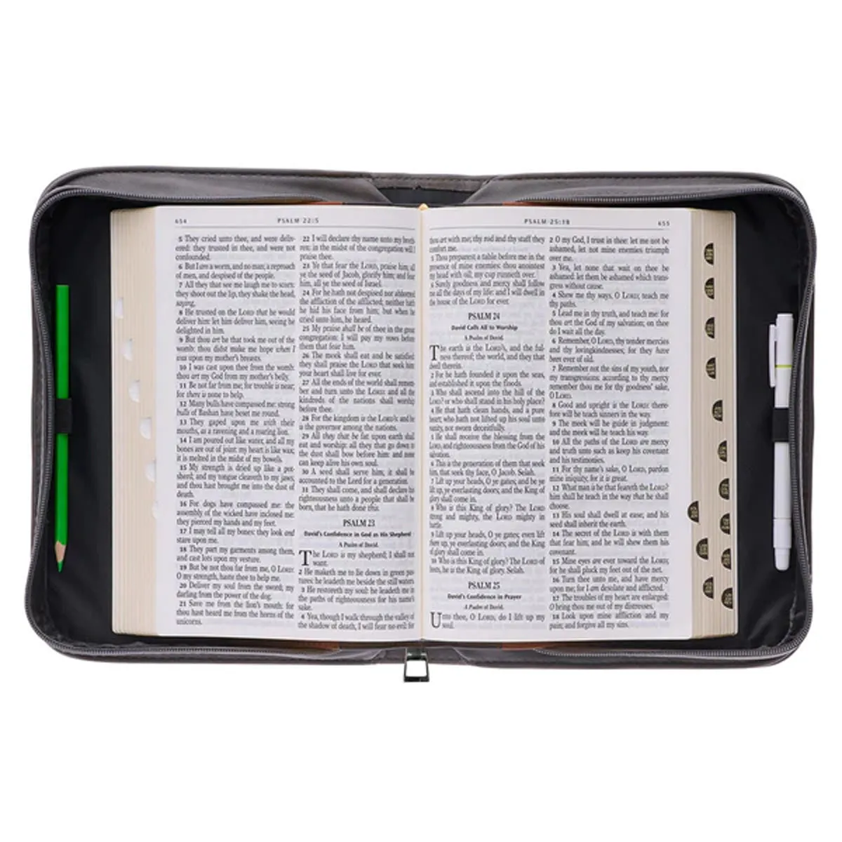 Christianartbag Bible Cover, Floral Faith Bible Cover with 'Way Maker' Lyrics, CABBBCV03010823.
