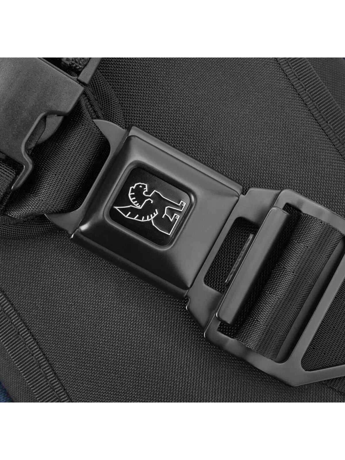 Chrome Industries Kadet Nylon Sling Bag Black Aluminium