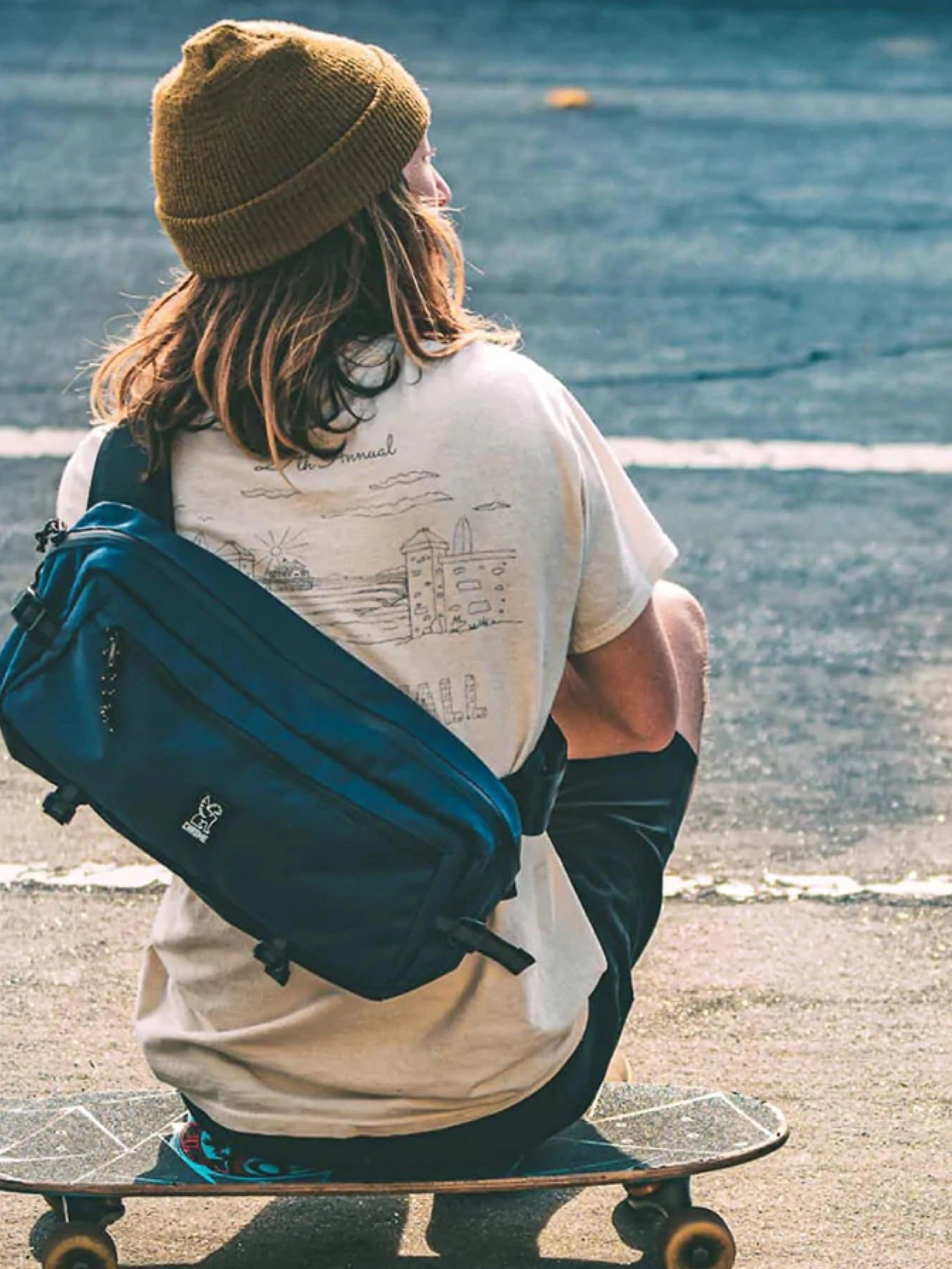 Chrome Industries Kadet Nylon Sling Bag Wood Thrush
