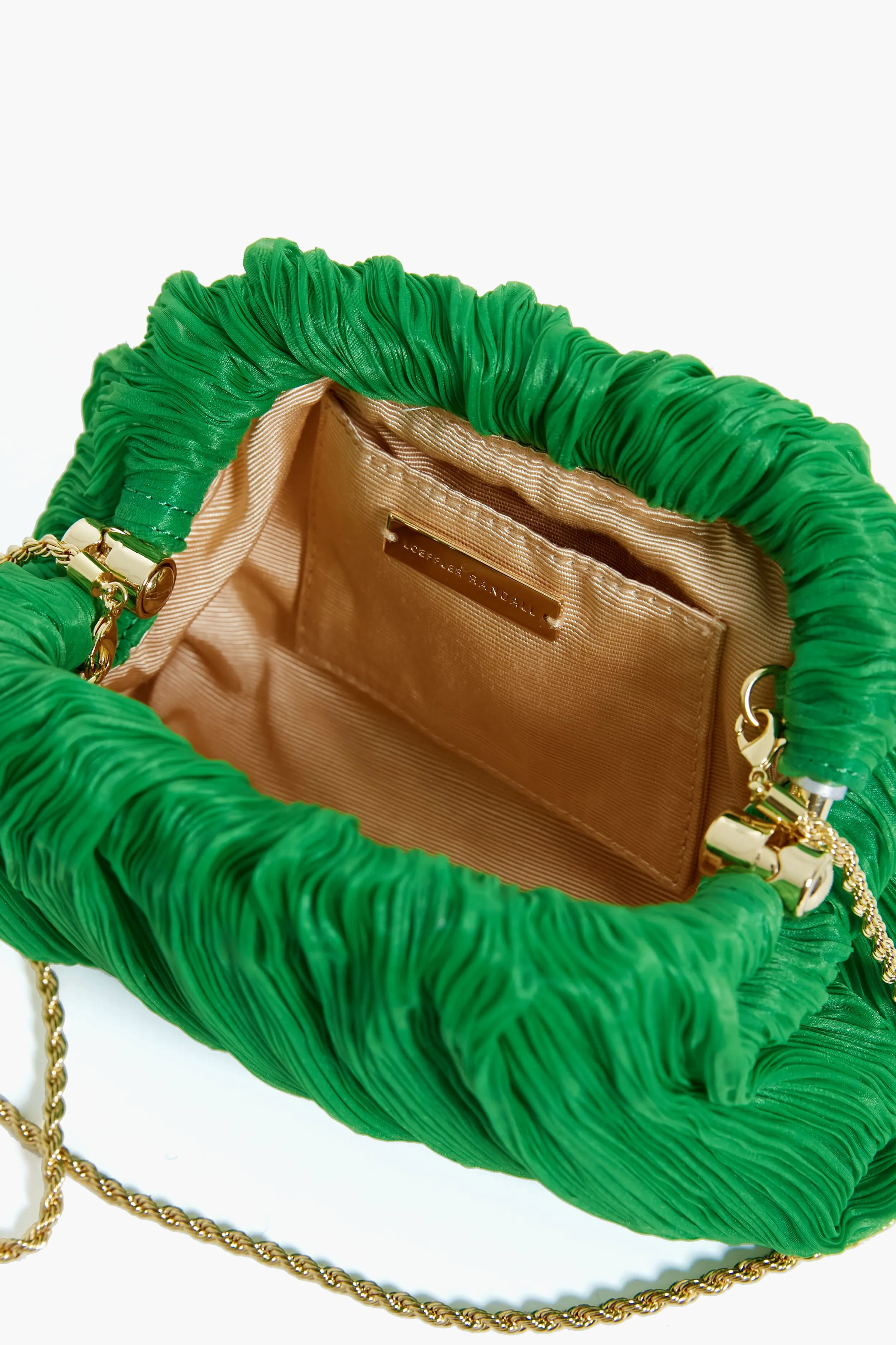 Clover Bailey Pleated Clutch