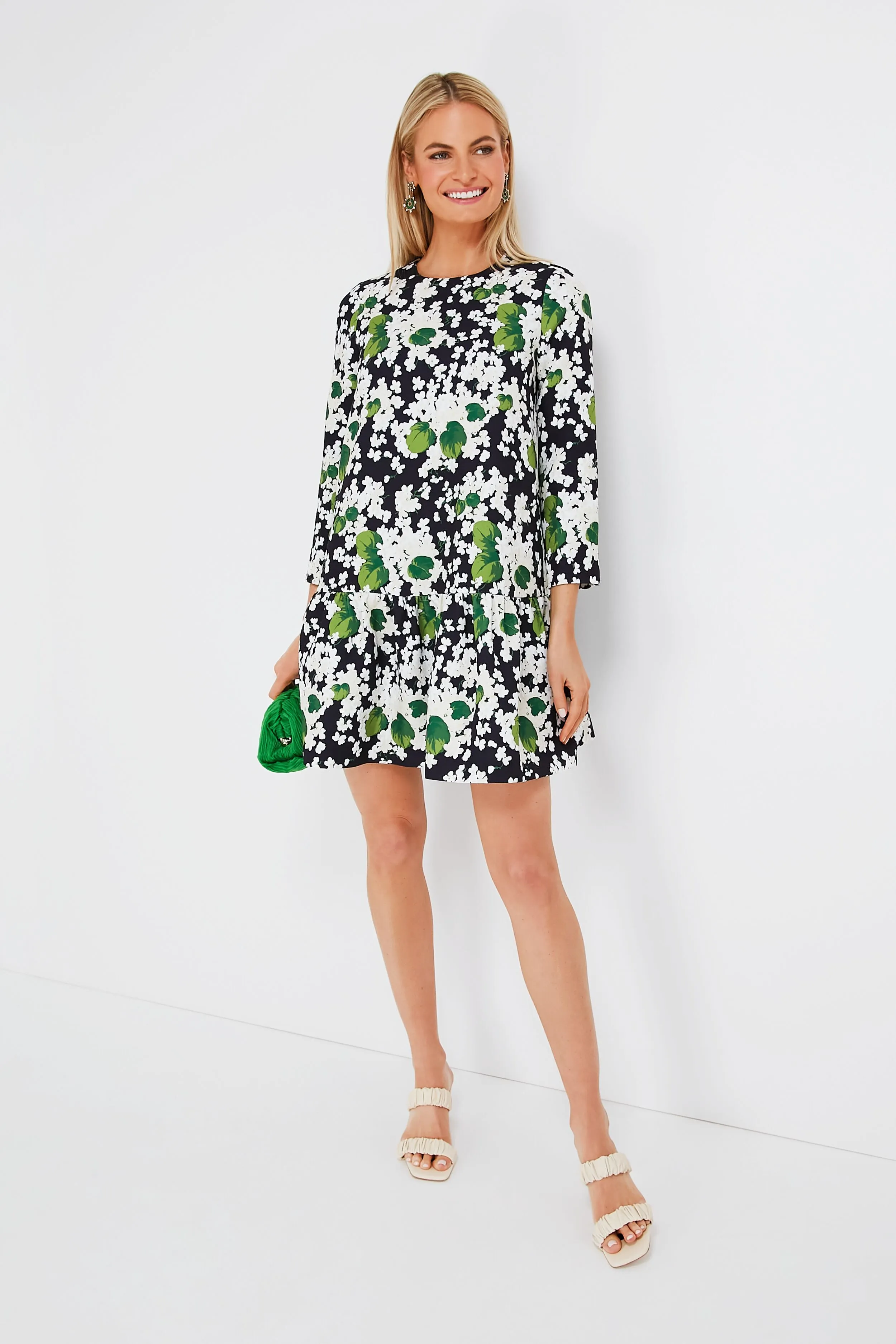 Clover Bailey Pleated Clutch