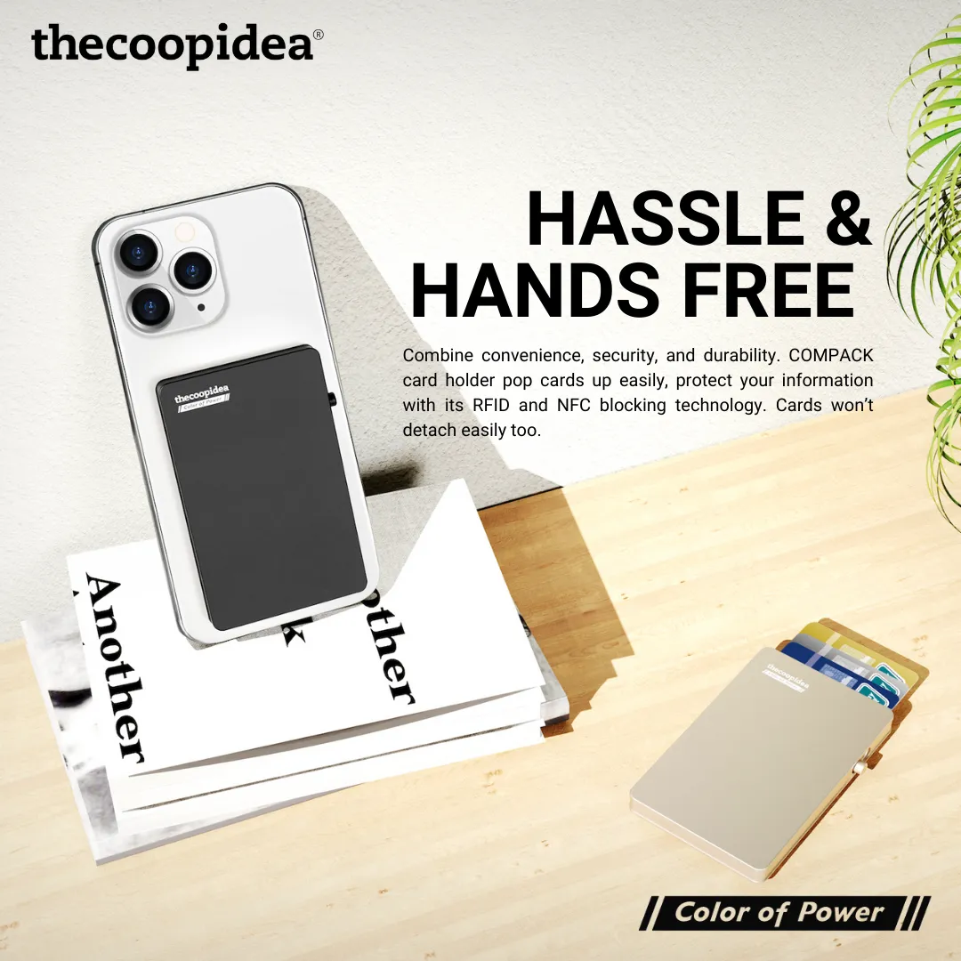 COMPACK Magnetic Card Holder