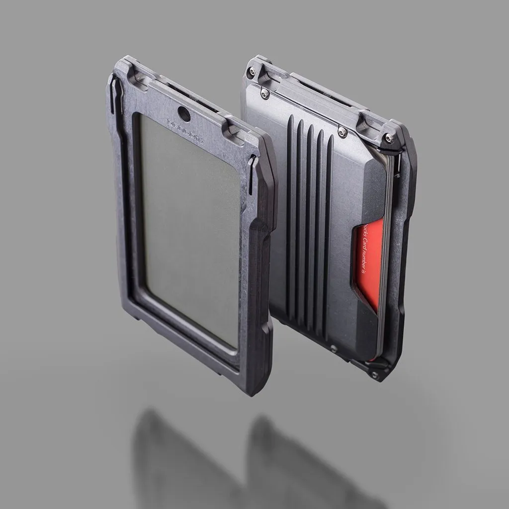 Dango M1 Maverick Wallet - Raw Leather Single Pocket & 4 Pocket Bifold - RFID Block (Made in USA)