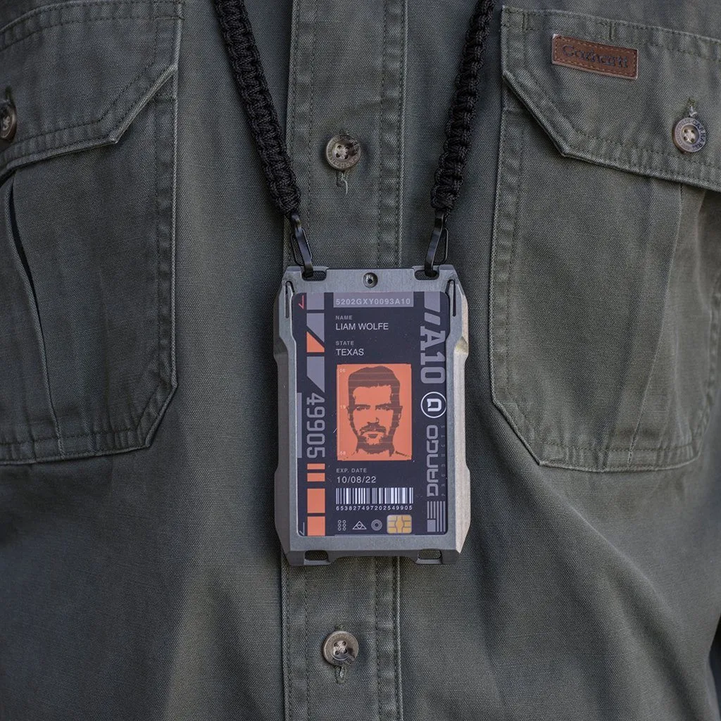 Dango M1 Maverick Wallet - Raw Leather Single Pocket & 4 Pocket Bifold - RFID Block (Made in USA)