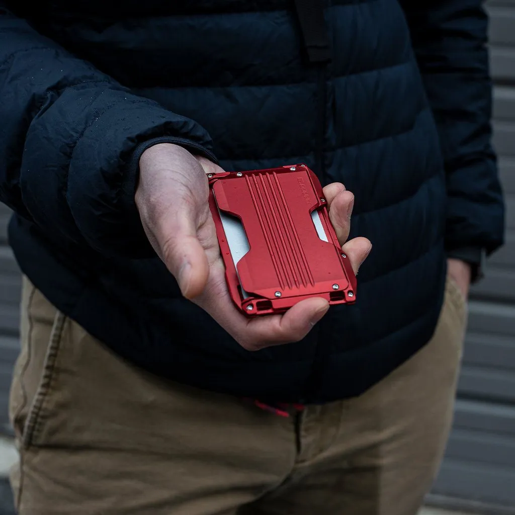 Dango M1 Maverick Wallet - Raw Leather Single Pocket & 4 Pocket Bifold - RFID Block (Made in USA)