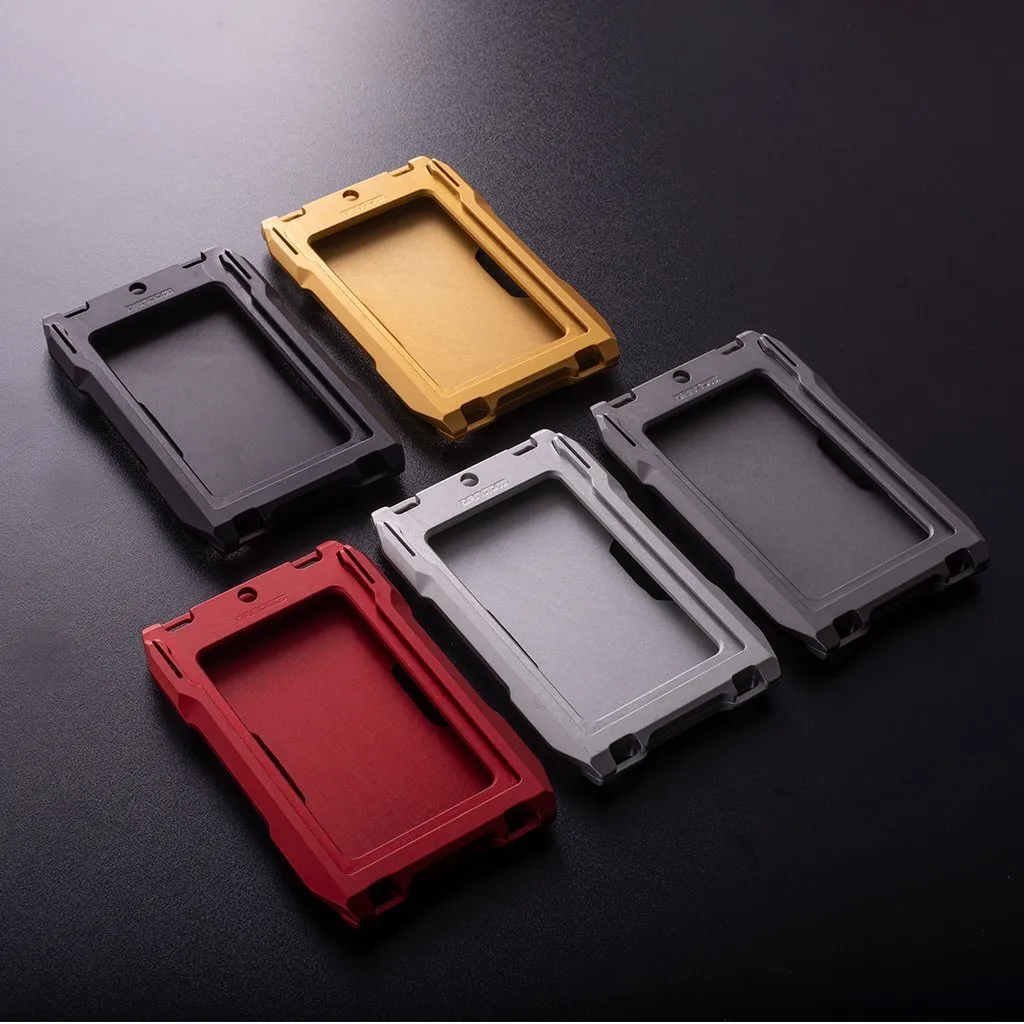 Dango M1 Maverick Wallet - Raw Leather Single Pocket & 4 Pocket Bifold - RFID Block (Made in USA)