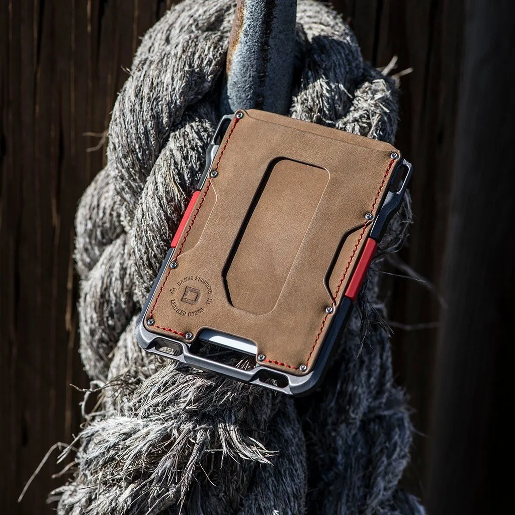 Dango M1 Maverick Wallet - Single Pocket Leather  - RFID Block (Made in USA)