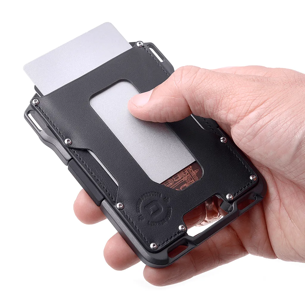 Dango M1 Maverick Wallet - Single Pocket Leather  - RFID Block (Made in USA)
