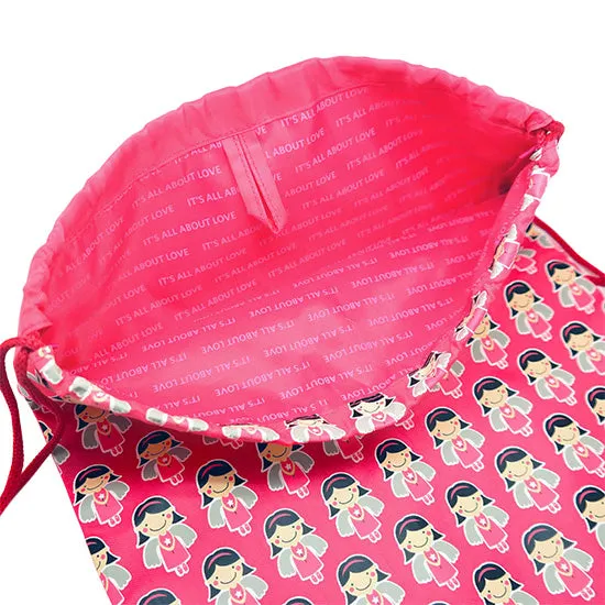 Drawstring Bag Kids Princess
