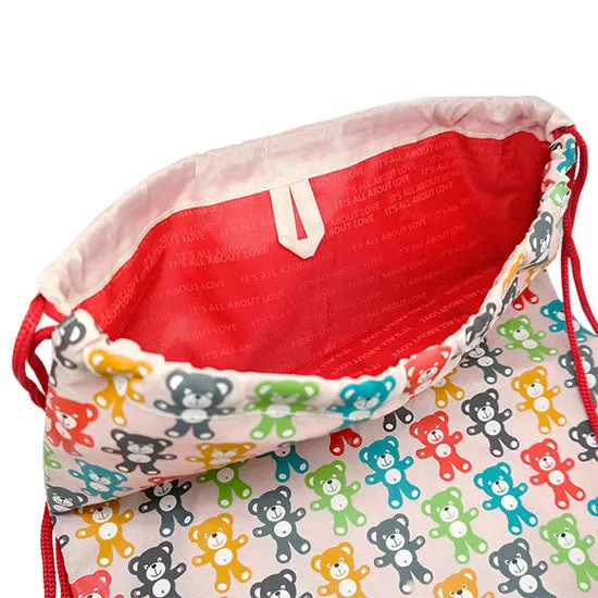 Drawstring Bag Kids Teddy