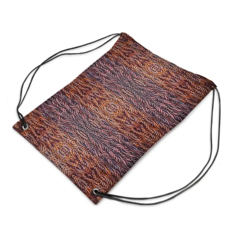 Drawstring Waterproof Bag (Grail Hearth Core Copper Fabric) RJSTHS2022 RJS