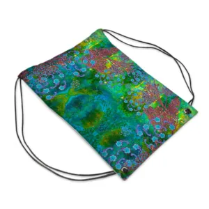 Drawstring Waterproof Bag (WindSong Flower) RJSTH@Fabric#11 RJSTHS2021 RJS