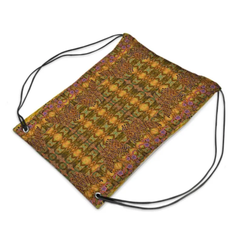Drawstring Waterproof Bag (WindSong Flower) RJSTH@Fabric#6 RJSTHS2021 RJS