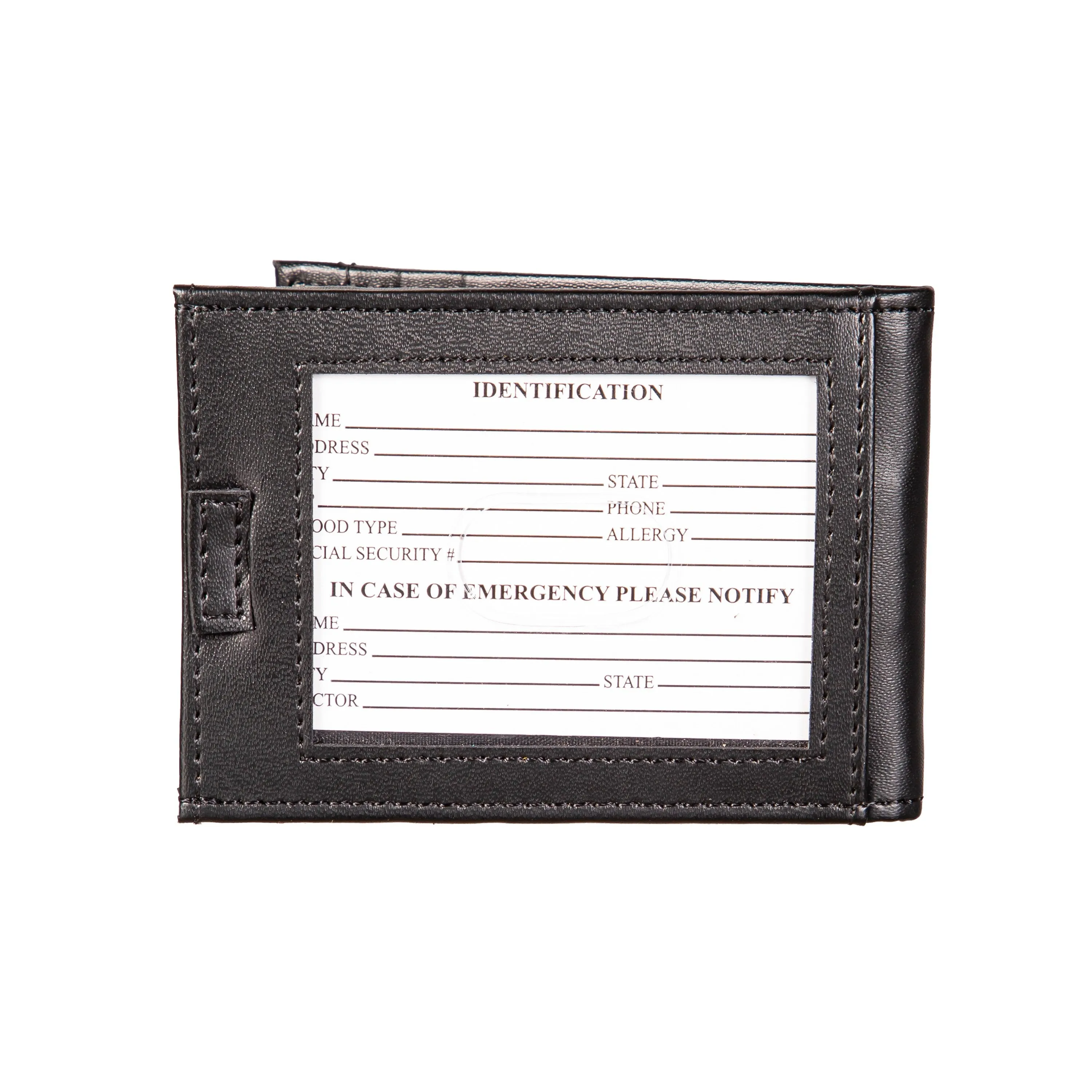 Evergreen Gifts,Front Pocket Wallet w/ RFID Blocking, Calgary Flames, Black,4x1x3.8 Inches