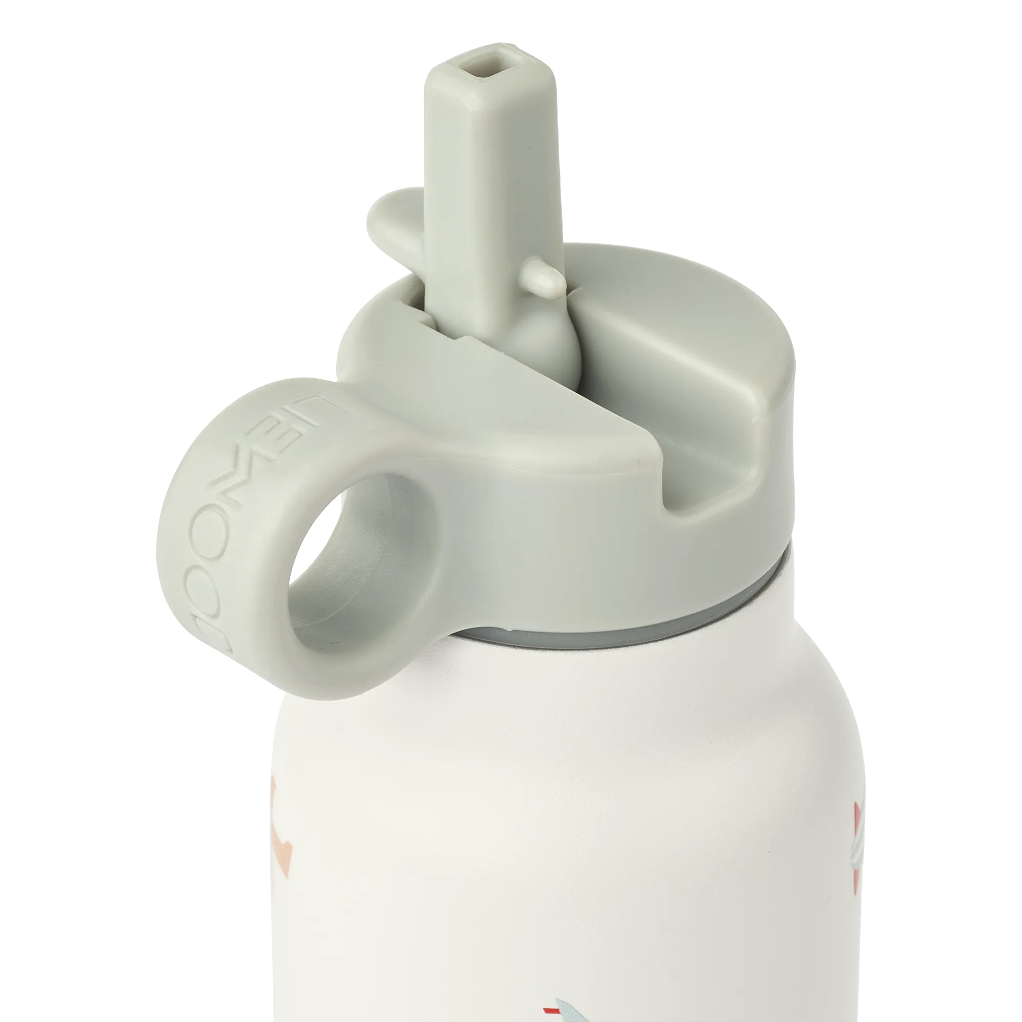Falk Aviator Print Screw Top Bottle (350ml) (Ecru)