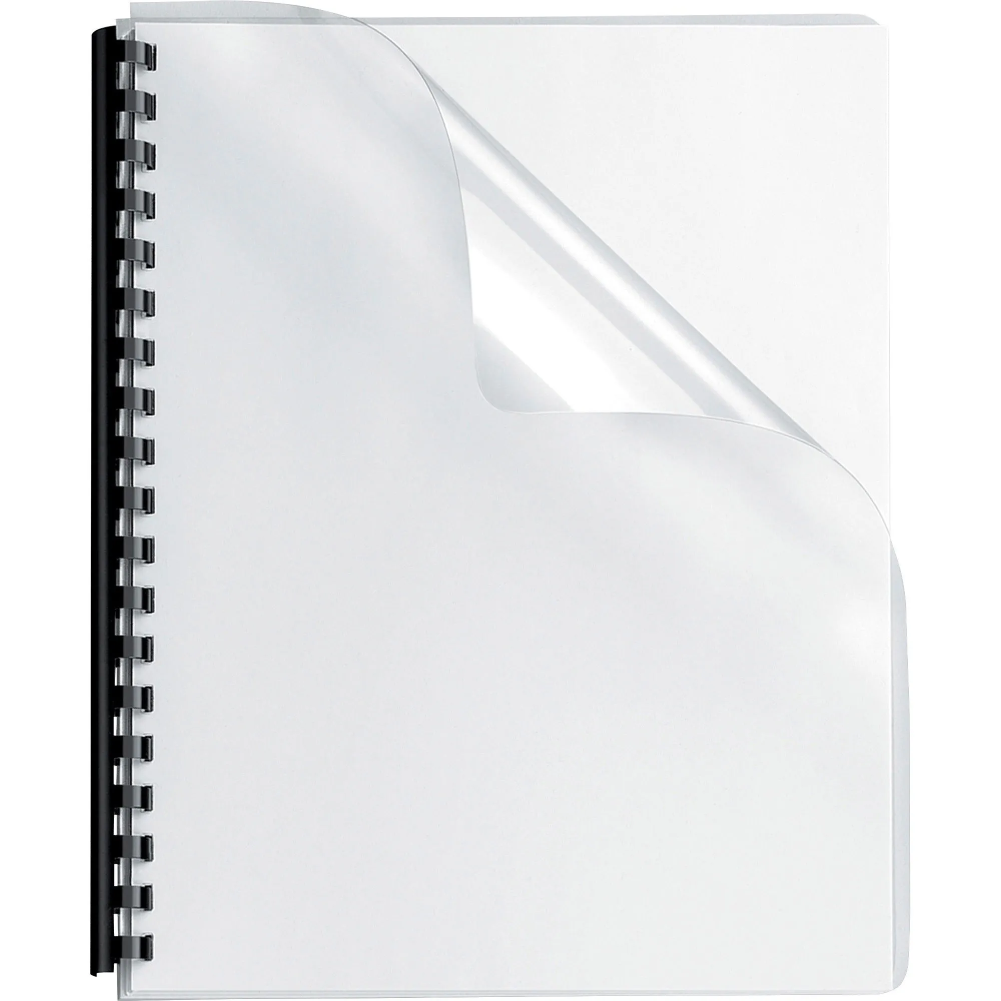 Fellowes Crystals™ Clear PVC Covers - Oversize, 100 pack