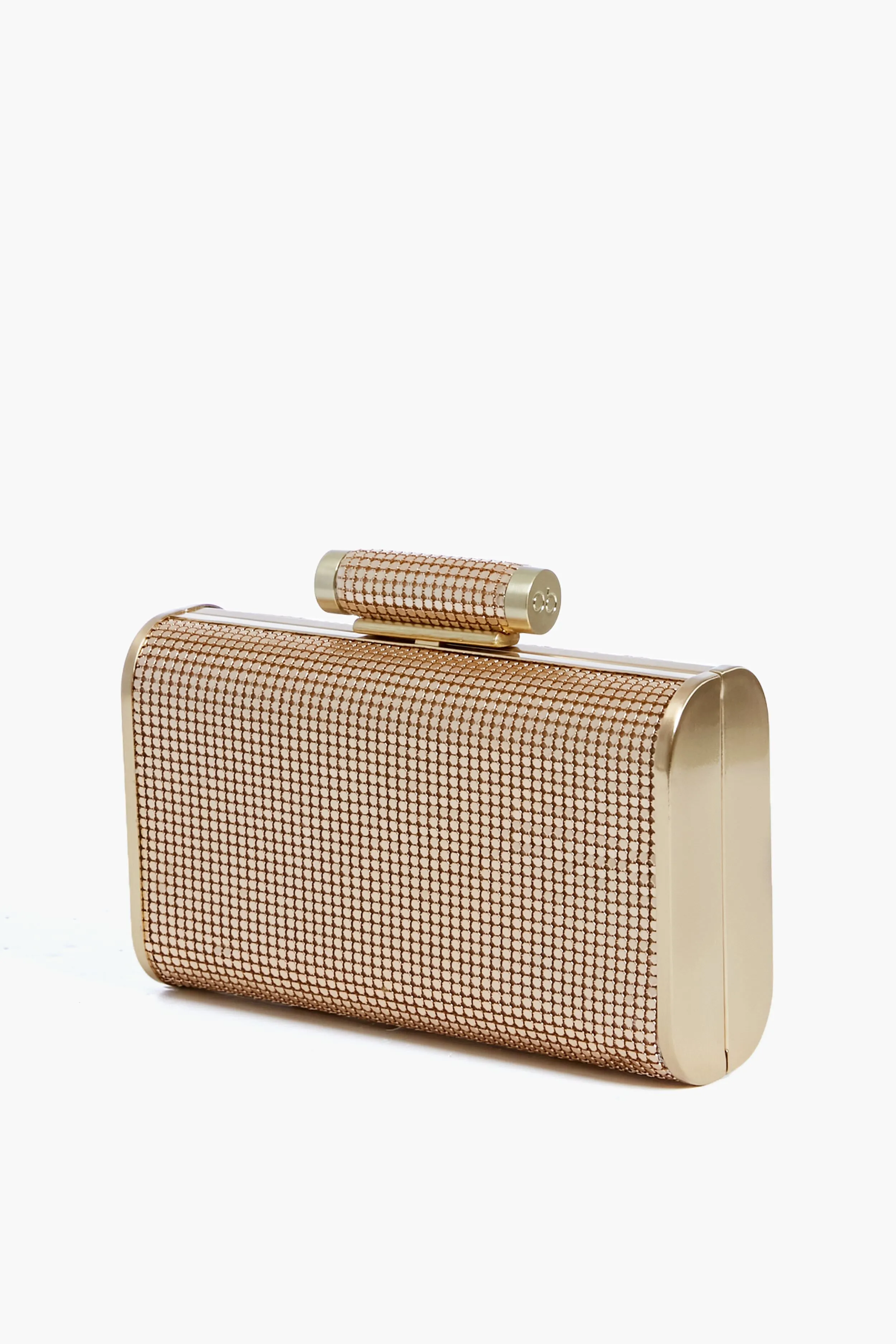 Gold Inca Mesh Clutch