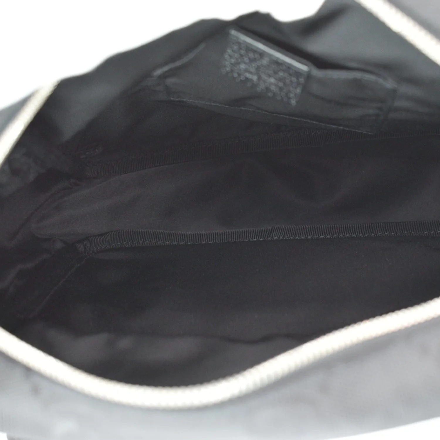 GUCCI Off The Grid GG Monogram Nylon Shoulder Bag Black 625858