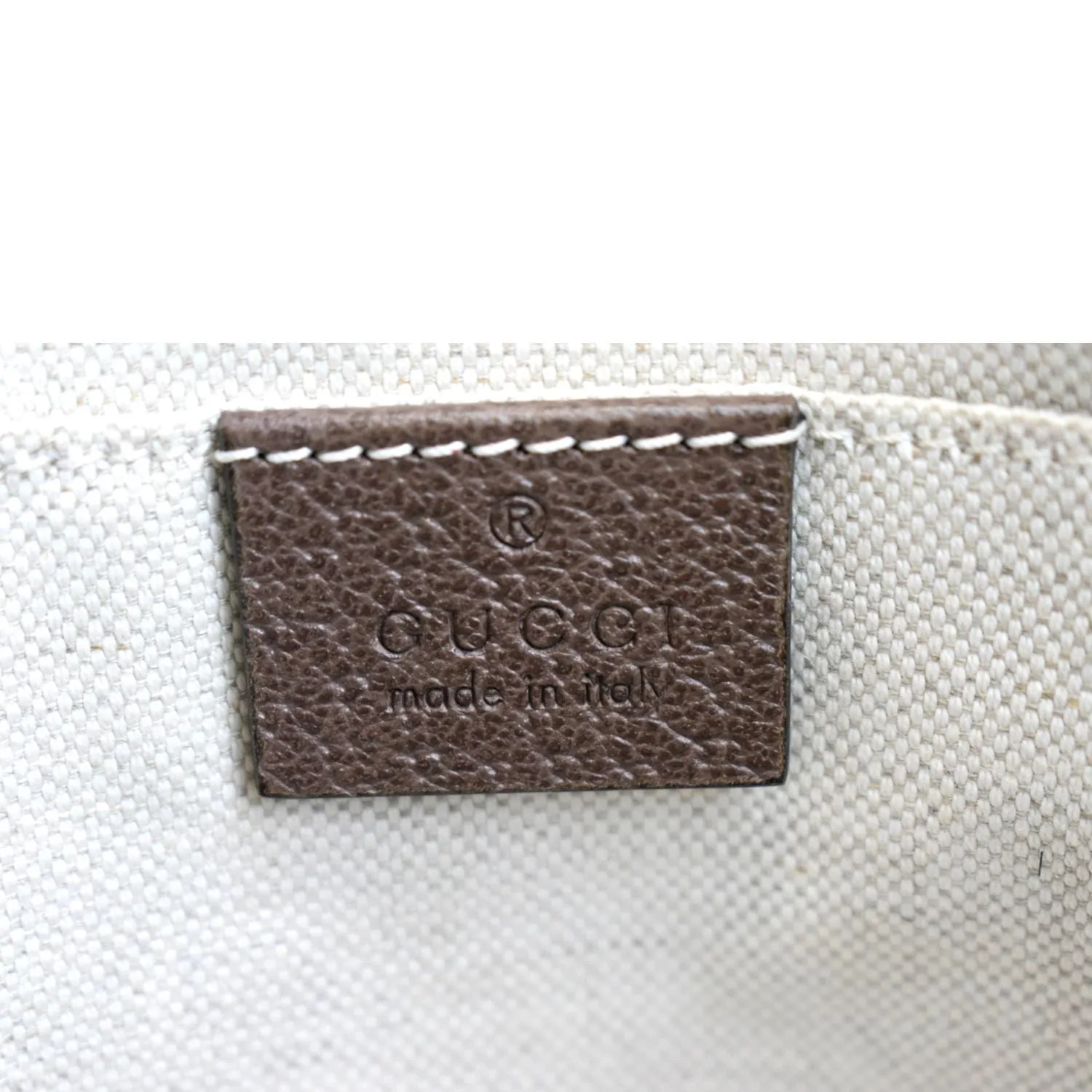 GUCCI Ophidia Soft GG Supreme Canvas Leather Briefcase Shoulder Bag Beige 574793